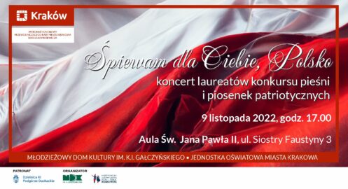 Konkurs pieśni i piosenek patriotycznych „Śpiewam dla Ciebie, Polsko” – koncert laurateów